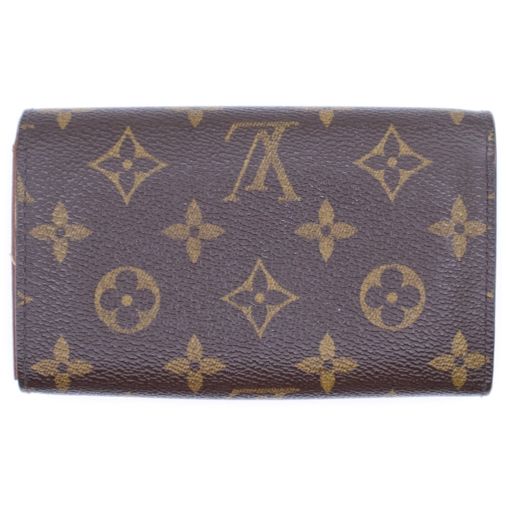 【美品】ルイヴィトン モノグラム ポルト モネ・ビエ トレゾール 二つ折り財布 LOUIS VUITTON(ルイヴィトン) モノグラム ポルト モネ ビエ トレゾール