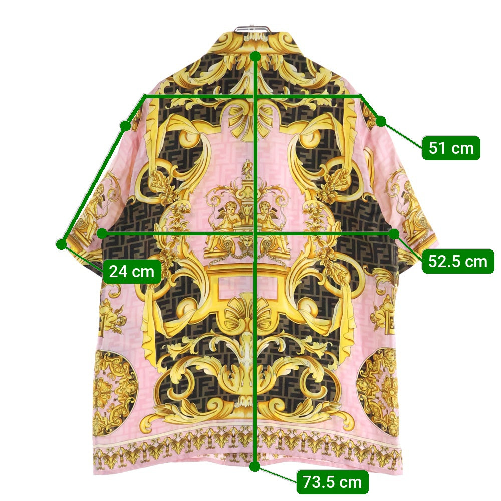 FENDI(フェンディ) 22SS ×VERSACE Silk Shirt FS0795 AJN3