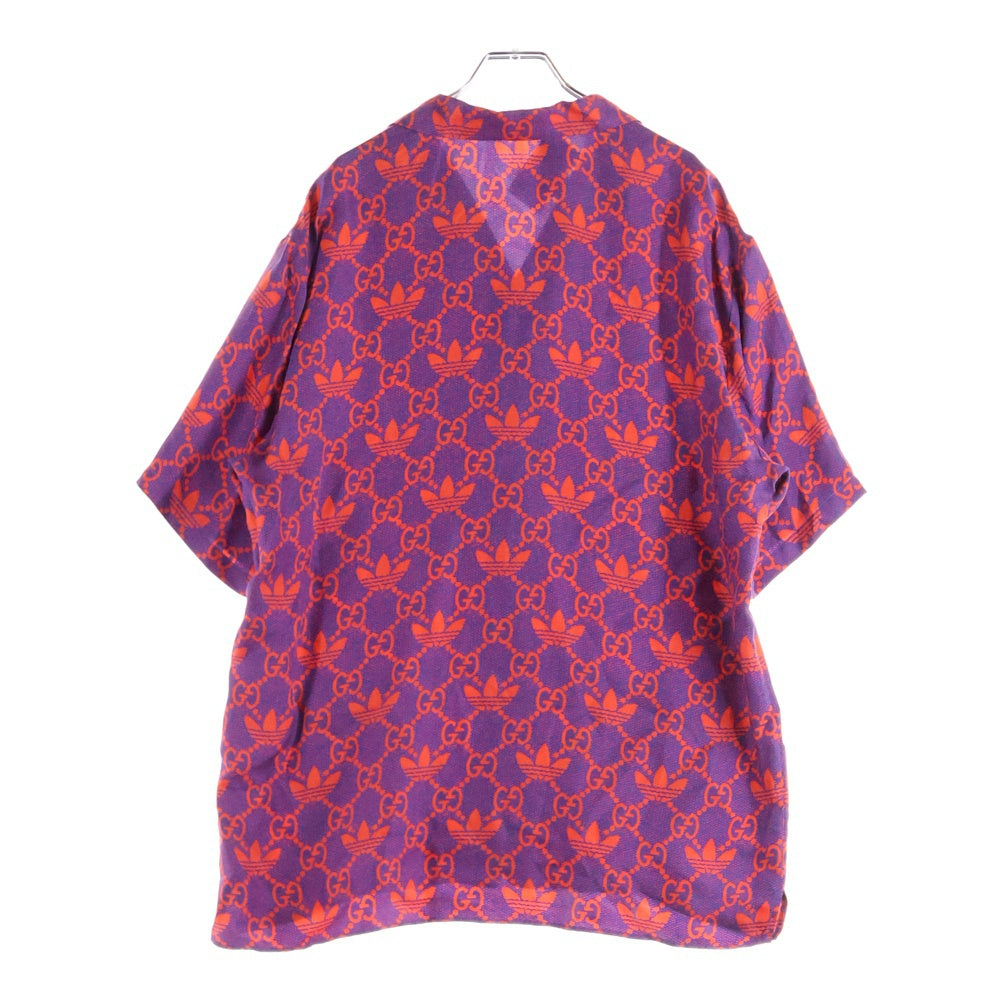 GUCCI(グッチ) ×ADIDAS Macro GG Bowling Shirt 691522 ×アディダス GG