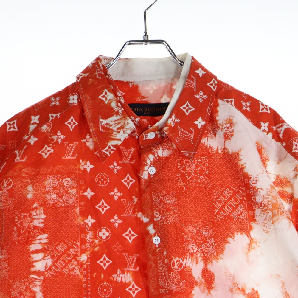 LOUIS VUITTON(ルイヴィトン) 22AW モノグラムバンダナ総柄半袖シャツ