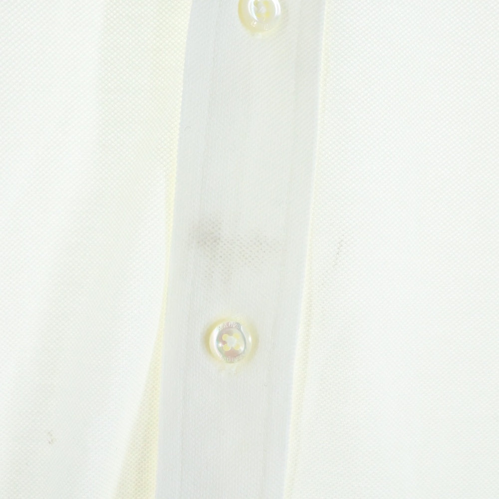 RALPH LAUREN(ラルフローレン) ポニー刺繍ボタンダウン長袖シャツ ホワイト 0200011542
