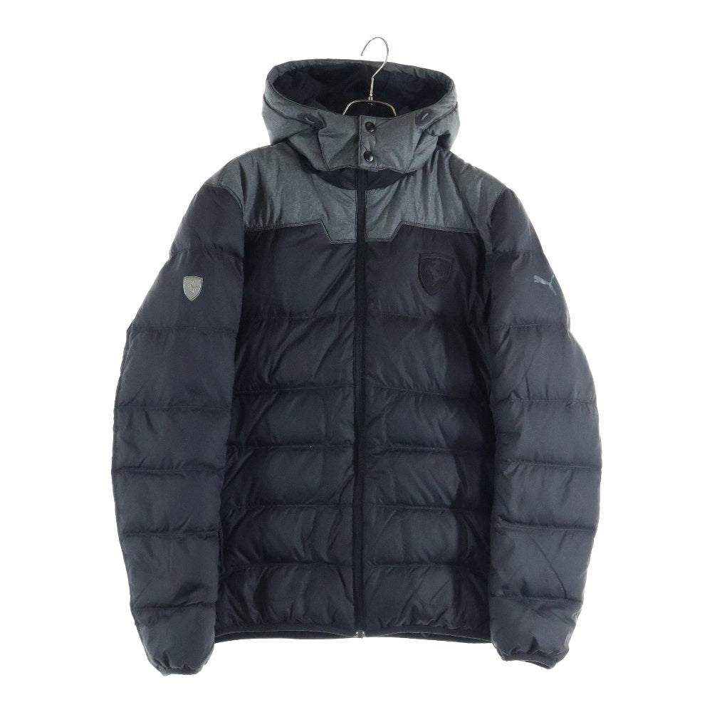 PUMA(プーマ) ×Ferrari フェラーリ フロントロゴエンブレム ジップアップダウンジャケット ブラック 565073