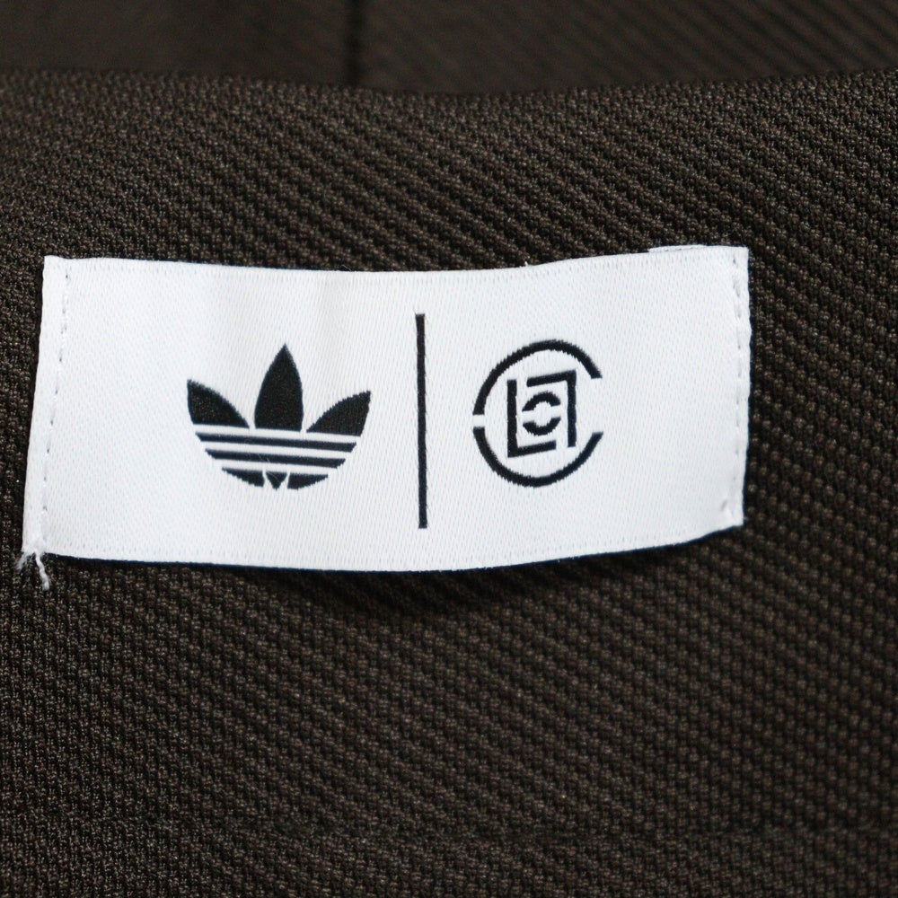 adidas(アディダス) ×CLOT by Edison Chen Sports Jacket JM2827 ×クロット エディソン チャン コーデュロイ スポーツジャケット ブラウン