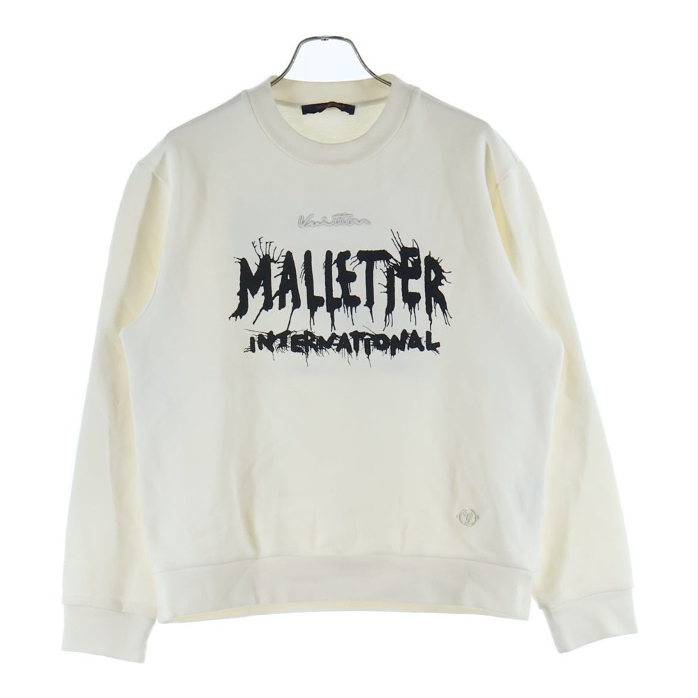 LOUIS VUITTON(ルイヴィトン) 24SS マルティエインターナショナル グラフィックシグネイチャースウェットトレーナー RM241M IHN HQY23W ホワイト