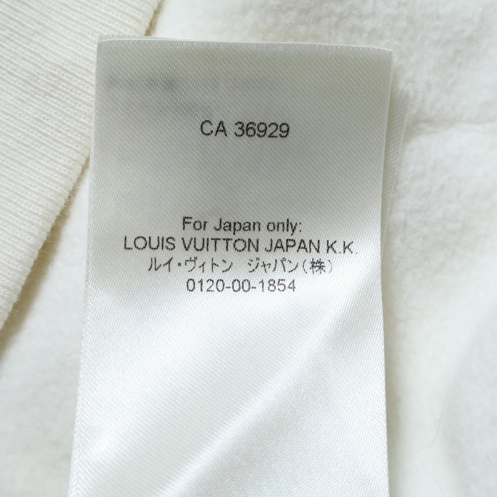 LOUIS VUITTON(ルイヴィトン) 24SS マルティエインターナショナル グラフィックシグネイチャースウェットトレーナー RM241M IHN HQY23W ホワイト