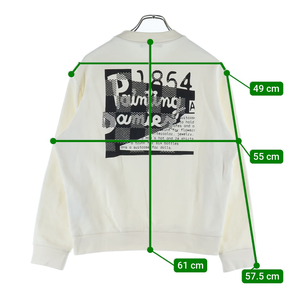LOUIS VUITTON(ルイヴィトン) 24SS マルティエインターナショナル グラフィックシグネイチャースウェットトレーナー RM241M IHN HQY23W ホワイト