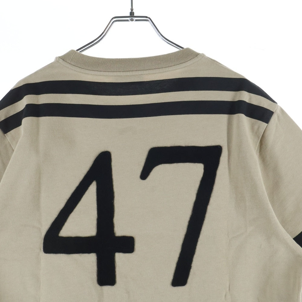 DIOR(ディオール) 24SS ロゴクチュール リラックスフィット半袖Tシャツ 483J636B0554 ベージュ