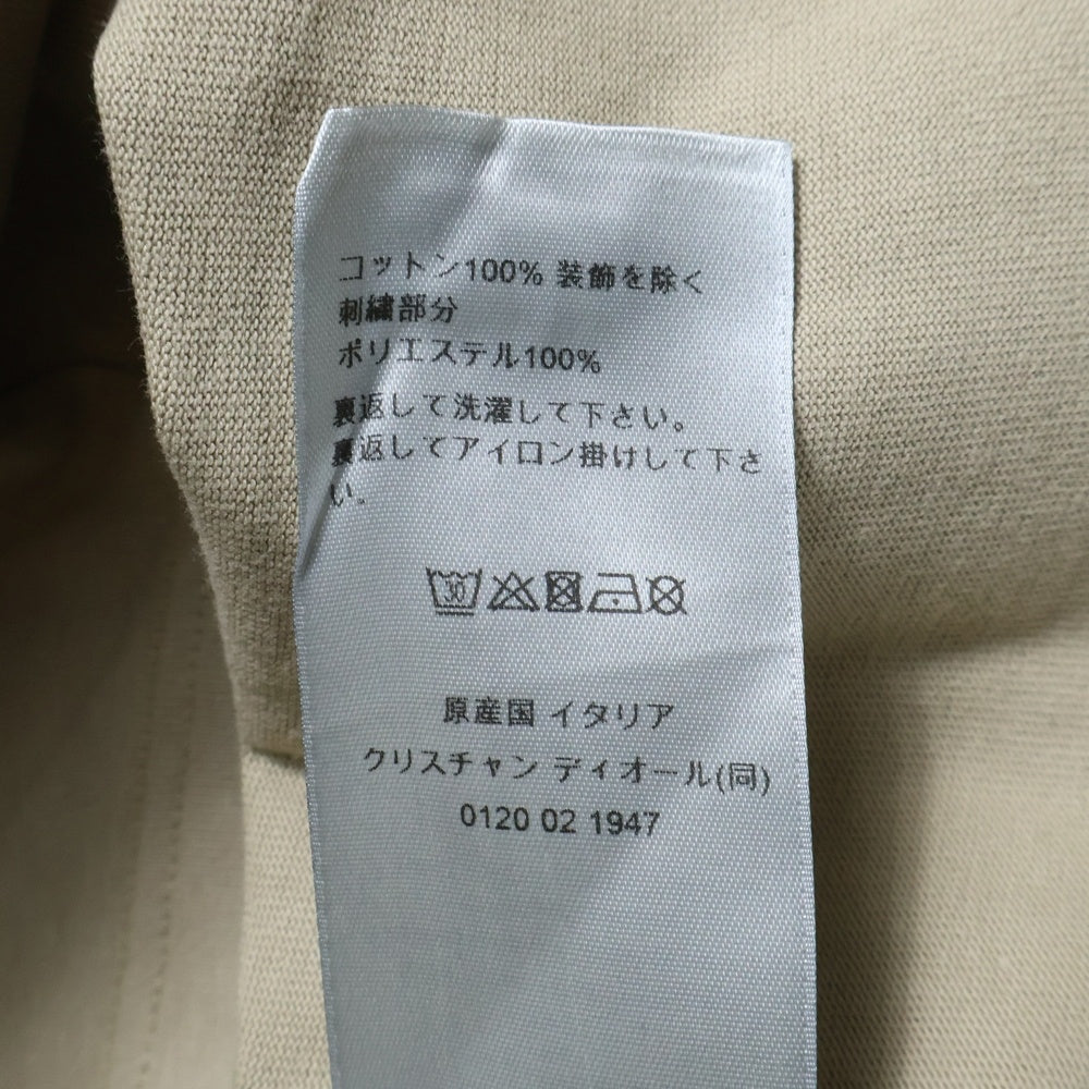 DIOR(ディオール) 24SS ロゴクチュール リラックスフィット半袖Tシャツ 483J636B0554 ベージュ