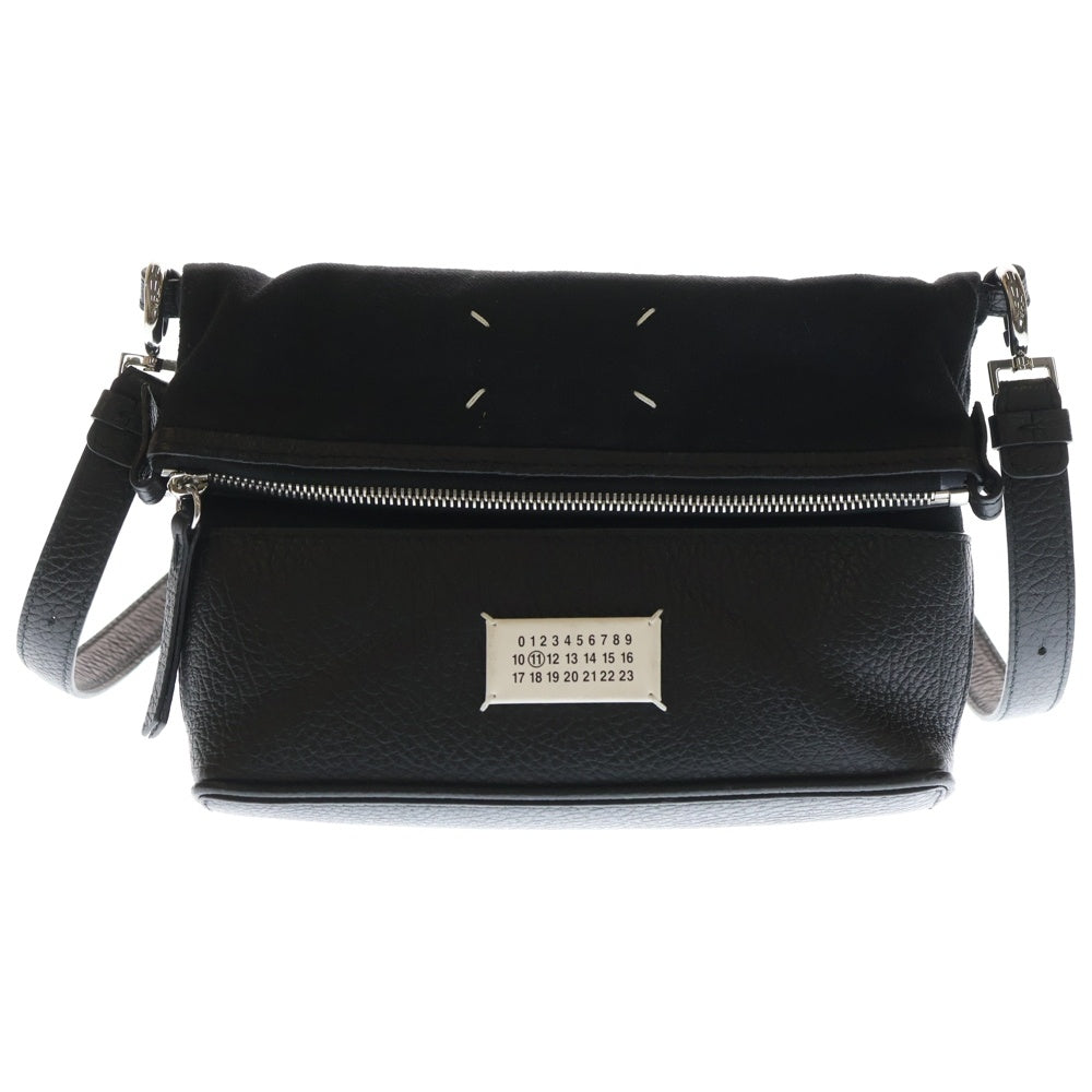 Maison Margiela(メゾンマルジェラ) 5AC HOBO SB1WG0042 ホーボー ショルダーバッグ ブラック レディース