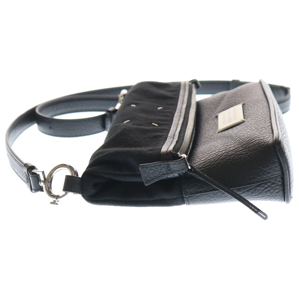 Maison Margiela(メゾンマルジェラ) 5AC HOBO SB1WG0042 ホーボー ショルダーバッグ ブラック レディース