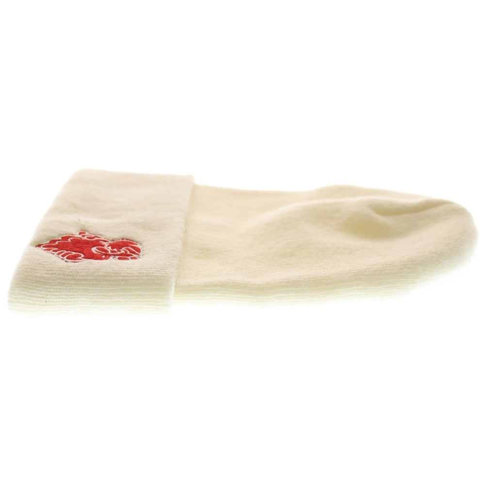 Emotionally Unavailable(エモーショナリー アンアヴェイラブル) ×COIN PARKING DELIVERY CPD BEANIE EU-YS1-0000-C14 ×コインパーキング ハートロゴ CPDビーニー ニット帽 帽子 ホワイト