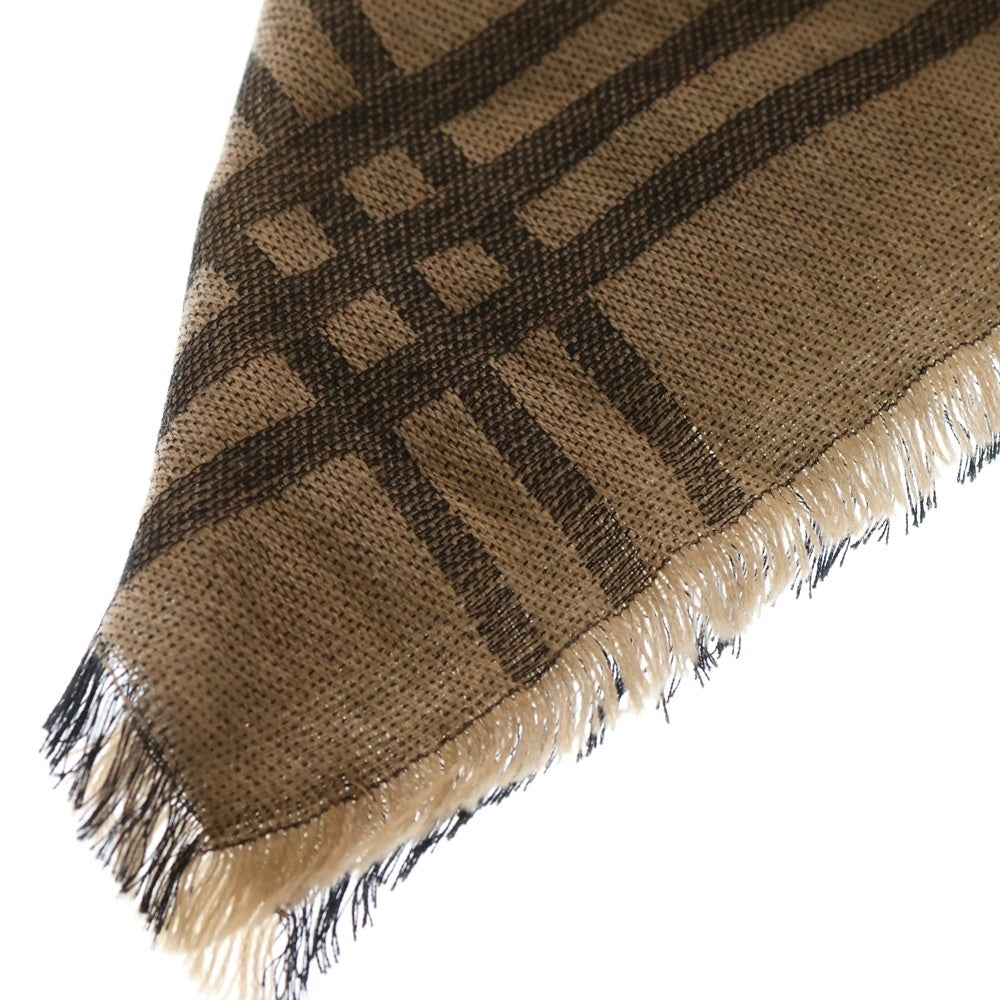 LOEWE(ロエベ) アナグラム ウール スカーフ ブラウン レディース