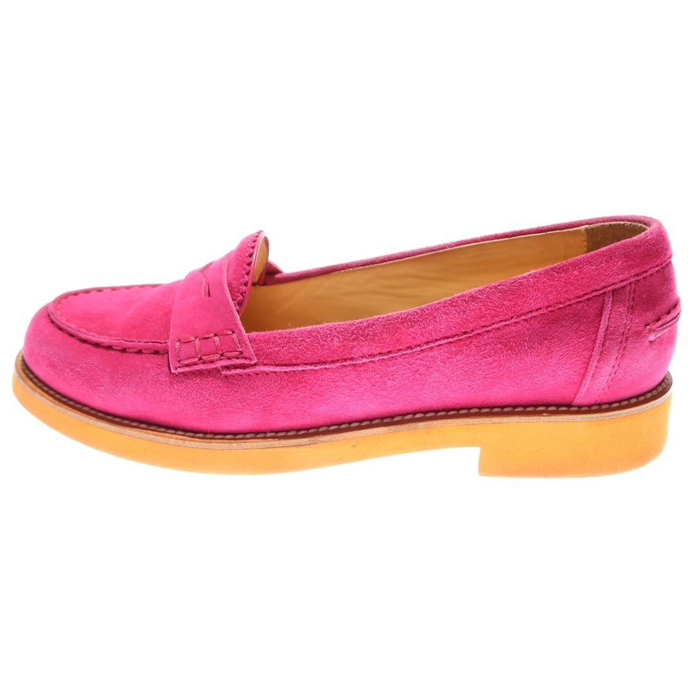 TOD'S(トッズ) スエードローファー パンプス レディース ピンク