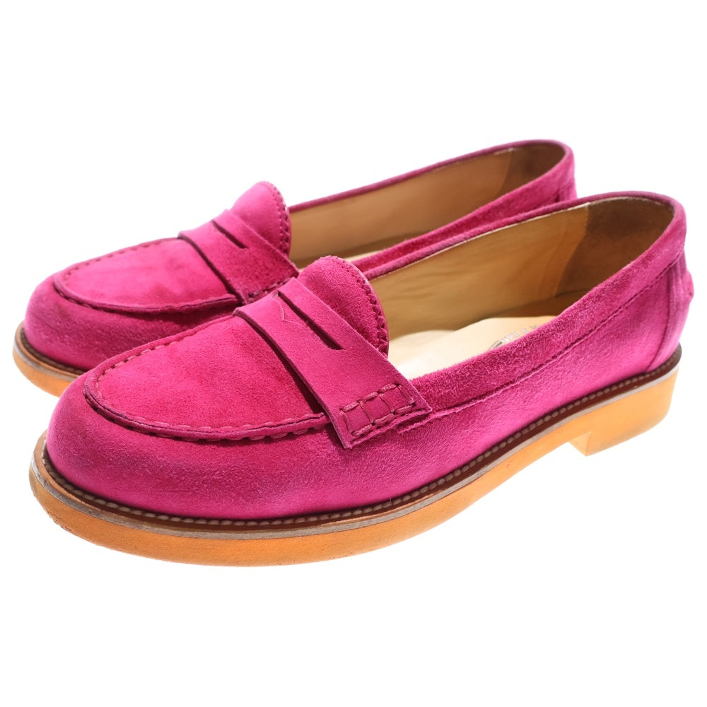 TOD'S(トッズ) スエードローファー パンプス レディース ピンク