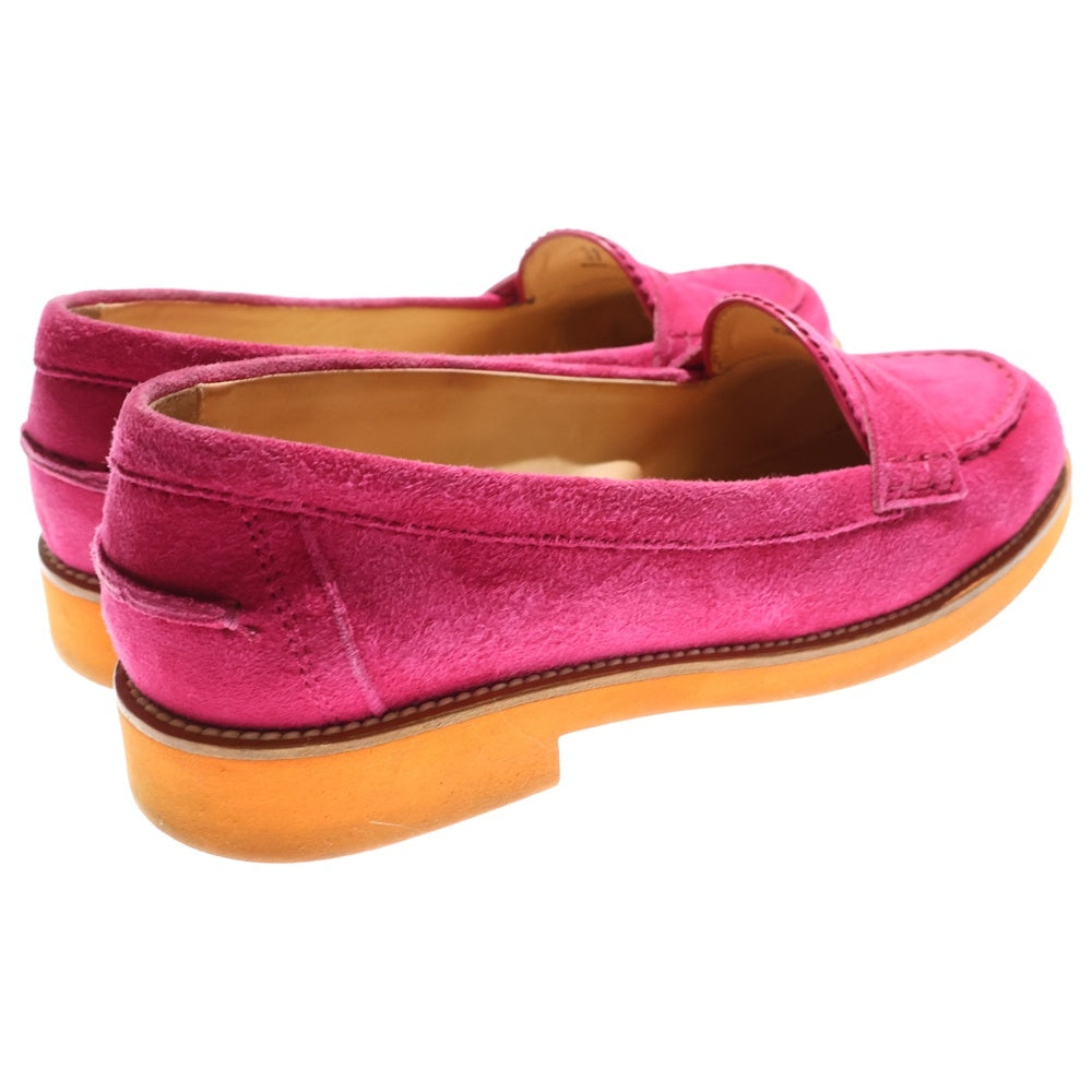 TOD'S(トッズ) スエードローファー パンプス レディース ピンク