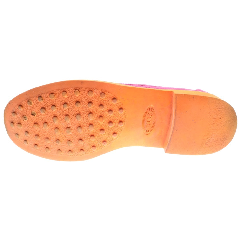 TOD'S(トッズ) スエードローファー パンプス レディース ピンク