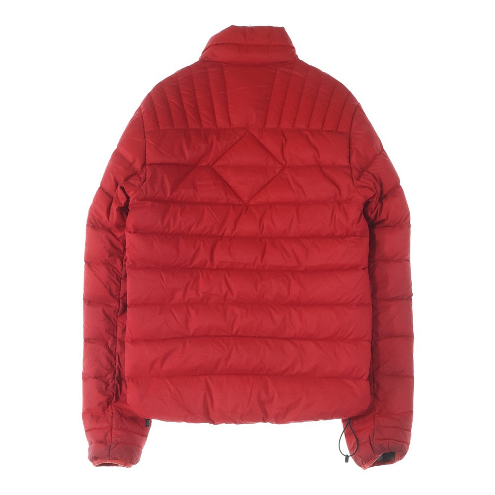 CANADA GOOSE(カナダグース) BROOKVALE JACKET 5500M 袖ロゴワッペン刺繍 ジップアップダウンジャケット レッド