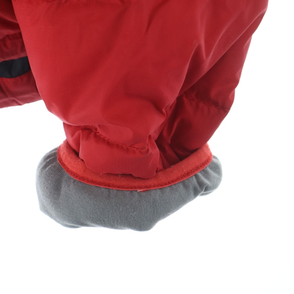 CANADA GOOSE(カナダグース) BROOKVALE JACKET 5500M 袖ロゴワッペン刺繍 ジップアップダウンジャケット レッド