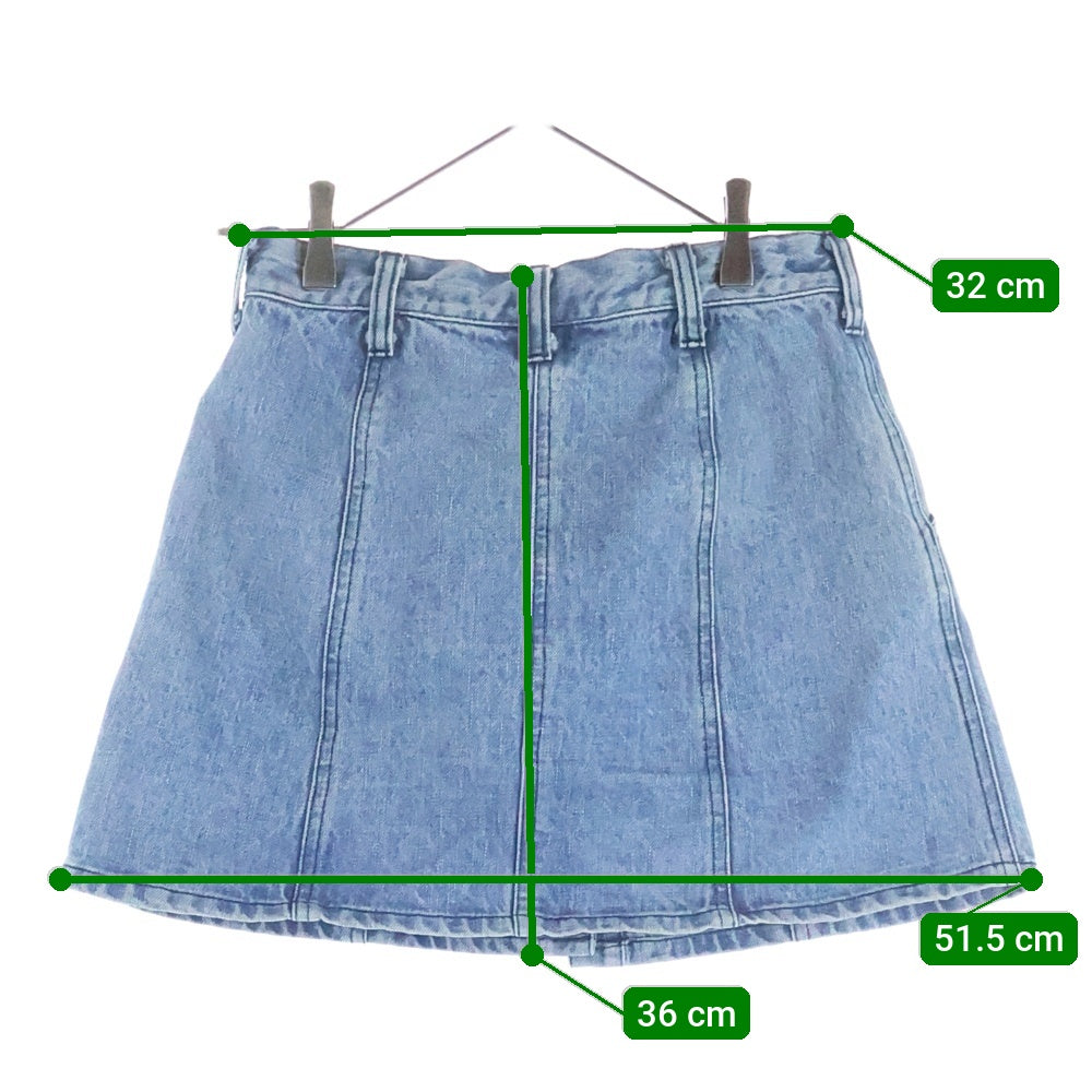 クロムハーツ クロスボールボタンデニムスカート Chrome Hearts - クロムハーツ クロスボールボタンデニムスカート