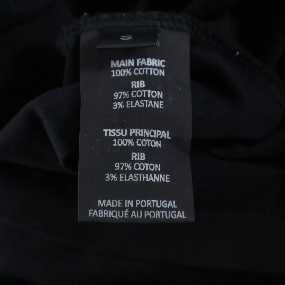 VETEMENTS(ヴェトモン) 20AW WORLD TOUR T-SHIRT UAH21TR618 ワールドツアー プリントクルーネック半袖Tシャツカットソー ブラック