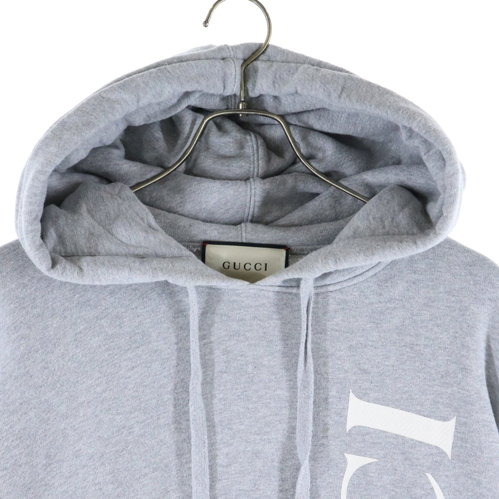 GUCCI(グッチ) 20SS ロゴプリント プルオーバースウェットパーカー