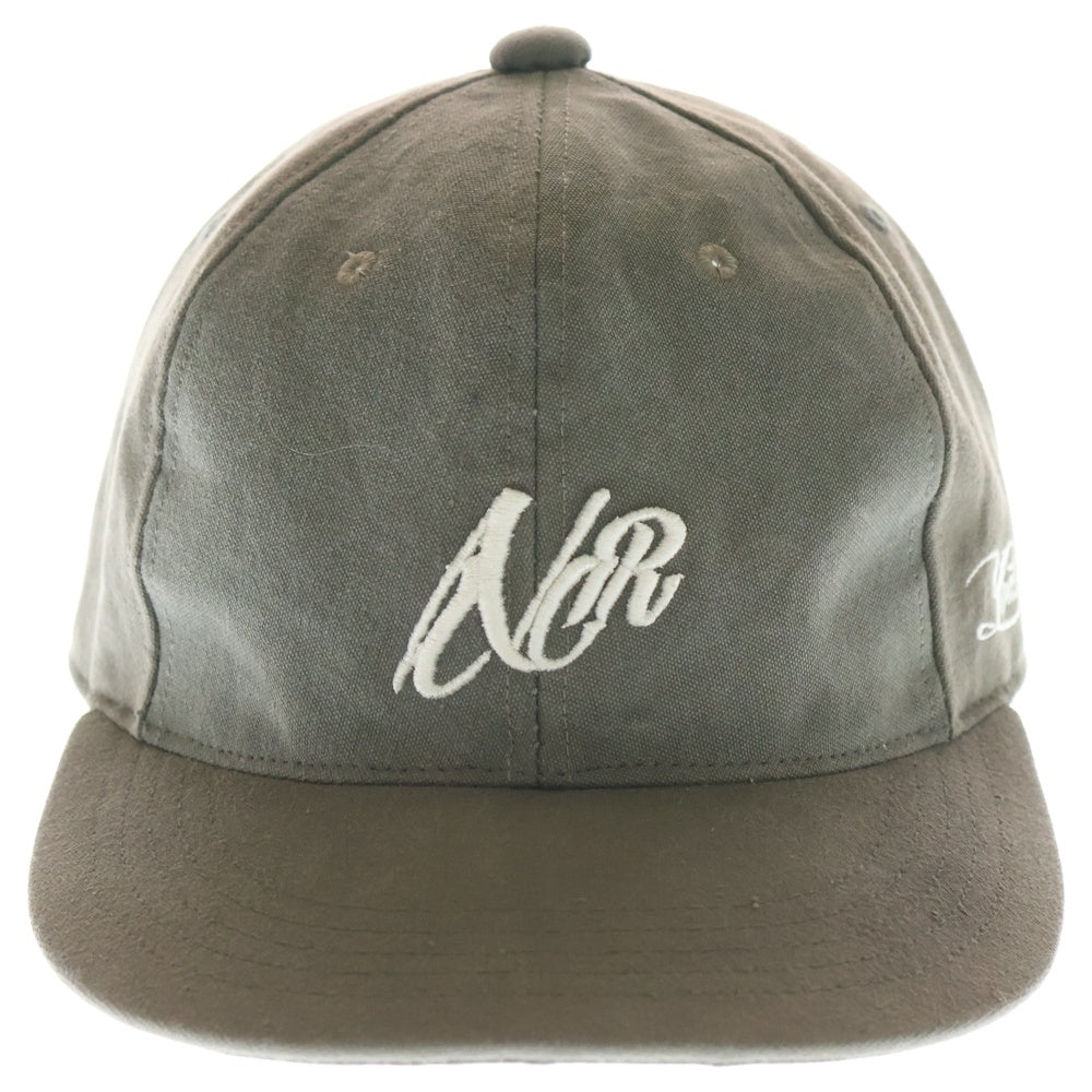NVCLEAR(ニュークリア) ×Yin da market LOGO ARMY CAP ×イン ダ マーケット ロゴアーミーキャップ 帽子 カーキ レディース