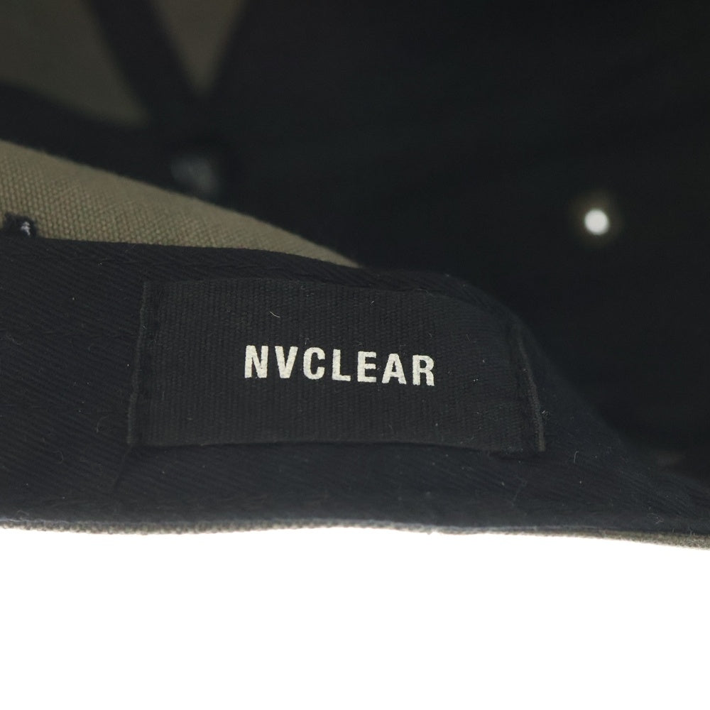 NVCLEAR(ニュークリア) ×Yin da market LOGO ARMY CAP ×イン ダ マーケット ロゴアーミーキャップ 帽子 カーキ レディース