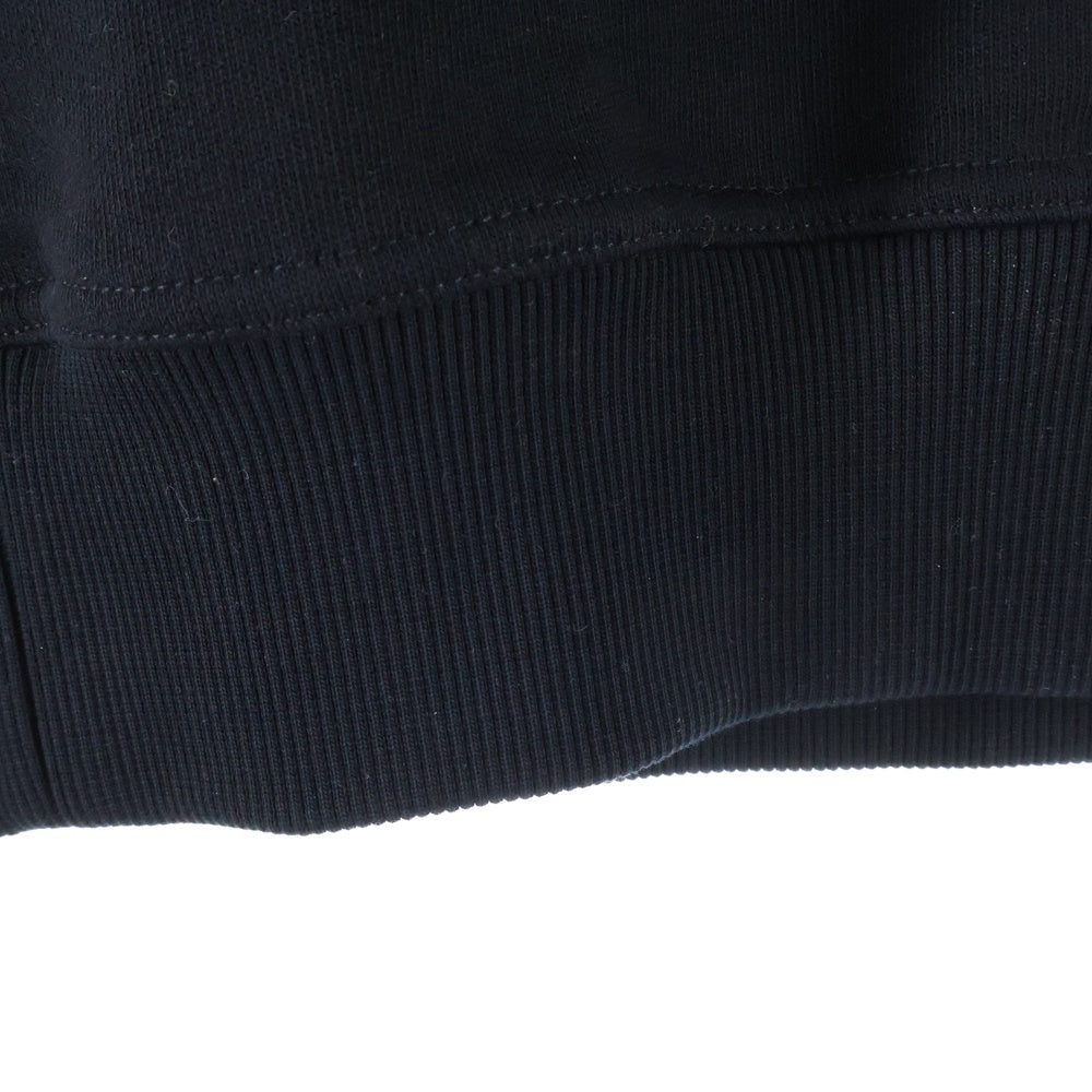 BURBERRY(バーバリー) TB Logo Crewneck Sweatshirt 8024346 フロントTBロゴ クルーネック長袖スウェットトレーナー ブラック レディース