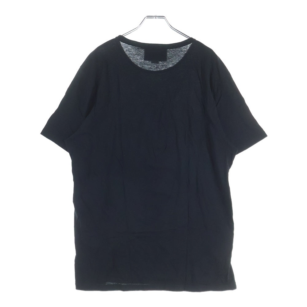 GUCCI(グッチ) Tonal Logo Tee 441685 トーナル フロントロゴプリント クルーネック半袖Tシャツカットソー ブラック