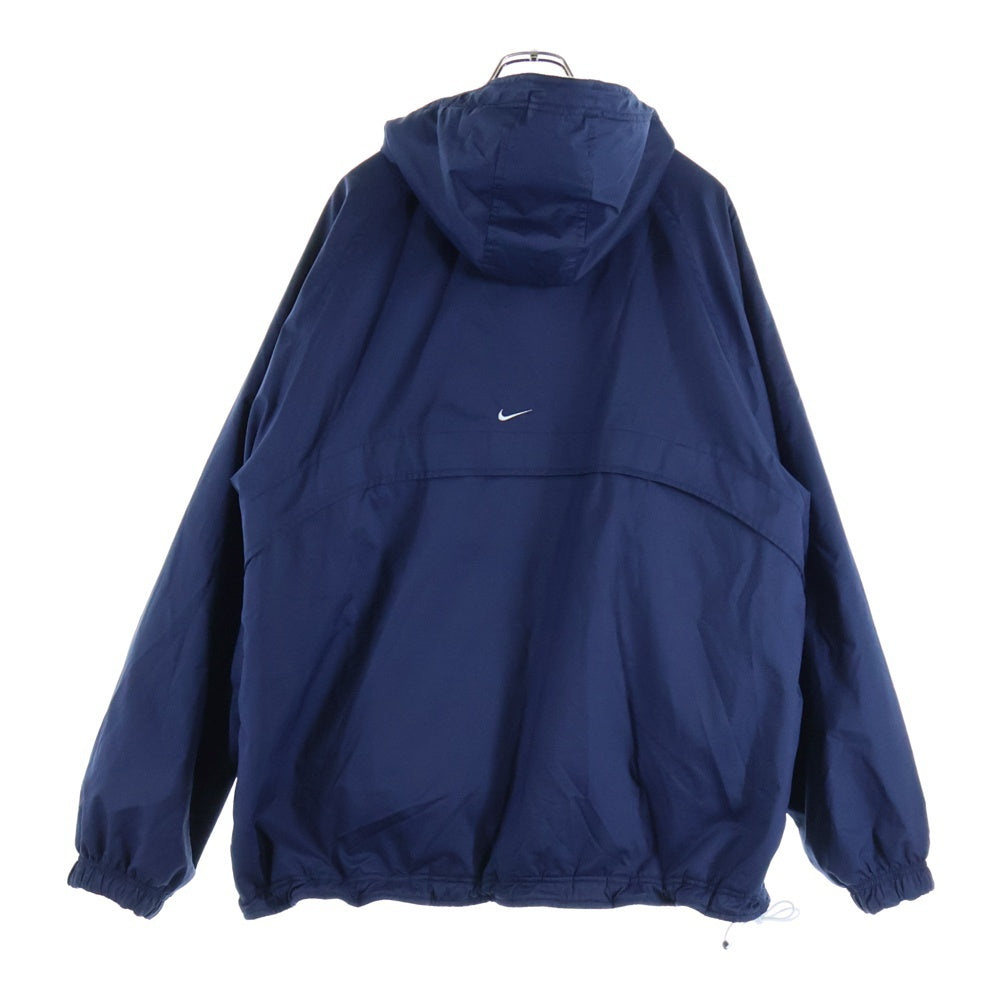 NIKE(ナイキ) 00s Reversible Fleece Jacket リバーシブル ハーフジップ ジャケット アノラックパーカ ネイビー