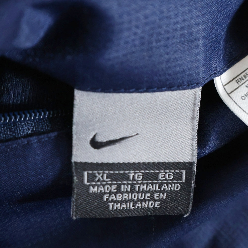NIKE(ナイキ) 00s Reversible Fleece Jacket リバーシブル ハーフジップ ジャケット アノラックパーカ ネイビー