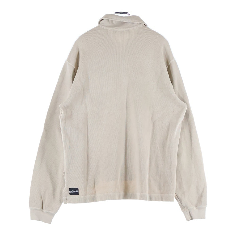 OUR LEGACY(アワーレガシー) Lad Sweatshirt Ghost Attic Athletic Rib M2246LG ハーフジップスウェットシャツ アイボリー