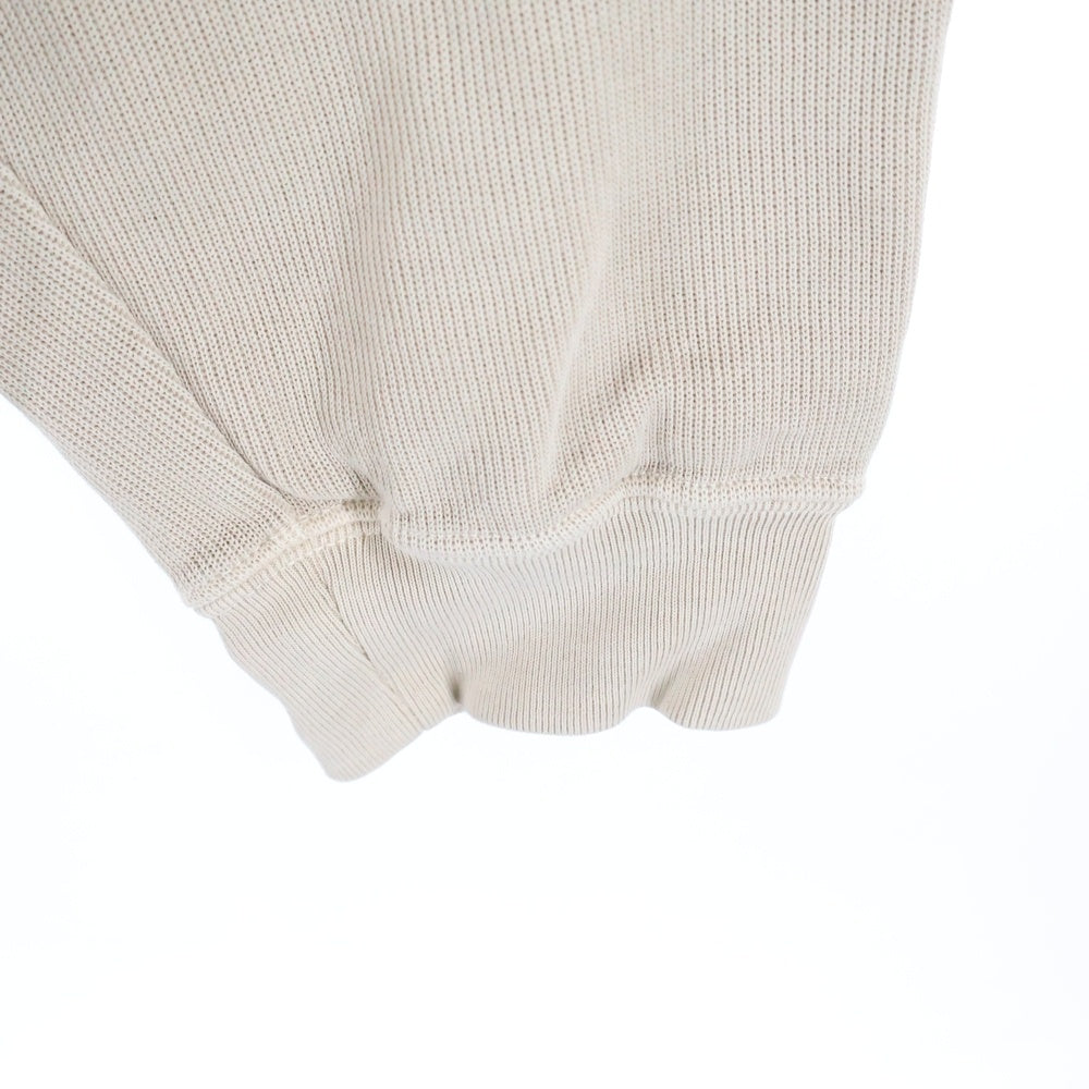 OUR LEGACY(アワーレガシー) Lad Sweatshirt Ghost Attic Athletic Rib M2246LG ハーフジップスウェットシャツ アイボリー