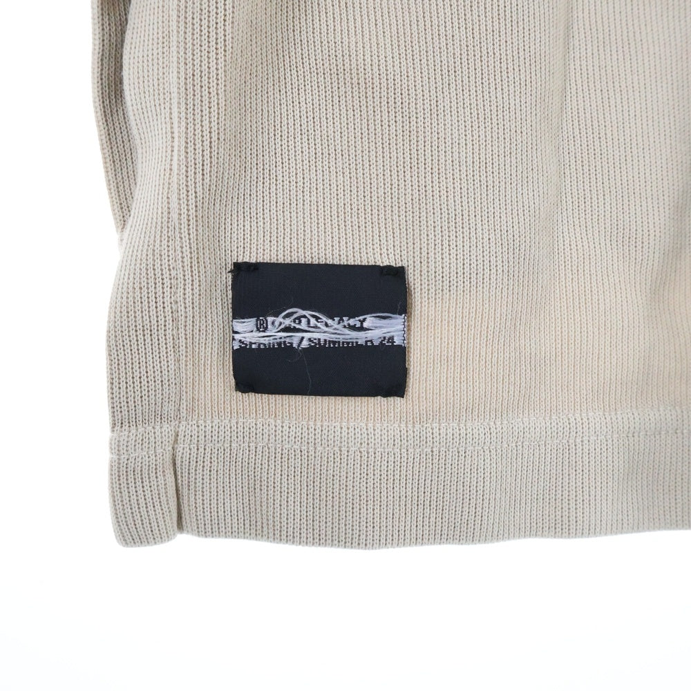 OUR LEGACY(アワーレガシー) Lad Sweatshirt Ghost Attic Athletic Rib M2246LG ハーフジップスウェットシャツ アイボリー