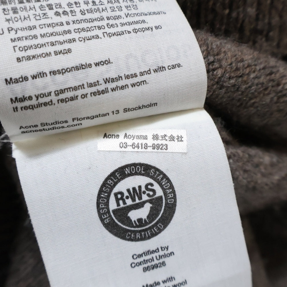 Acne Studios(アクネ ストゥディオズ) V NECK KNIT SWEATER FN-MN