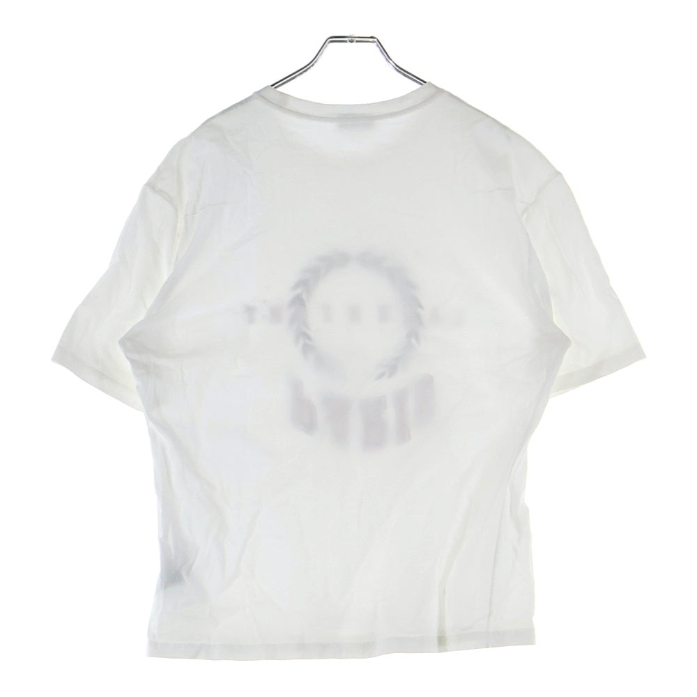 Dior HOMME(ディオールオム) 18SS LATE NIGHT SUMMER PARIS 863J621I4612 レイトナイトサマー クルーネック半袖Tシャツカットソー ホワイト