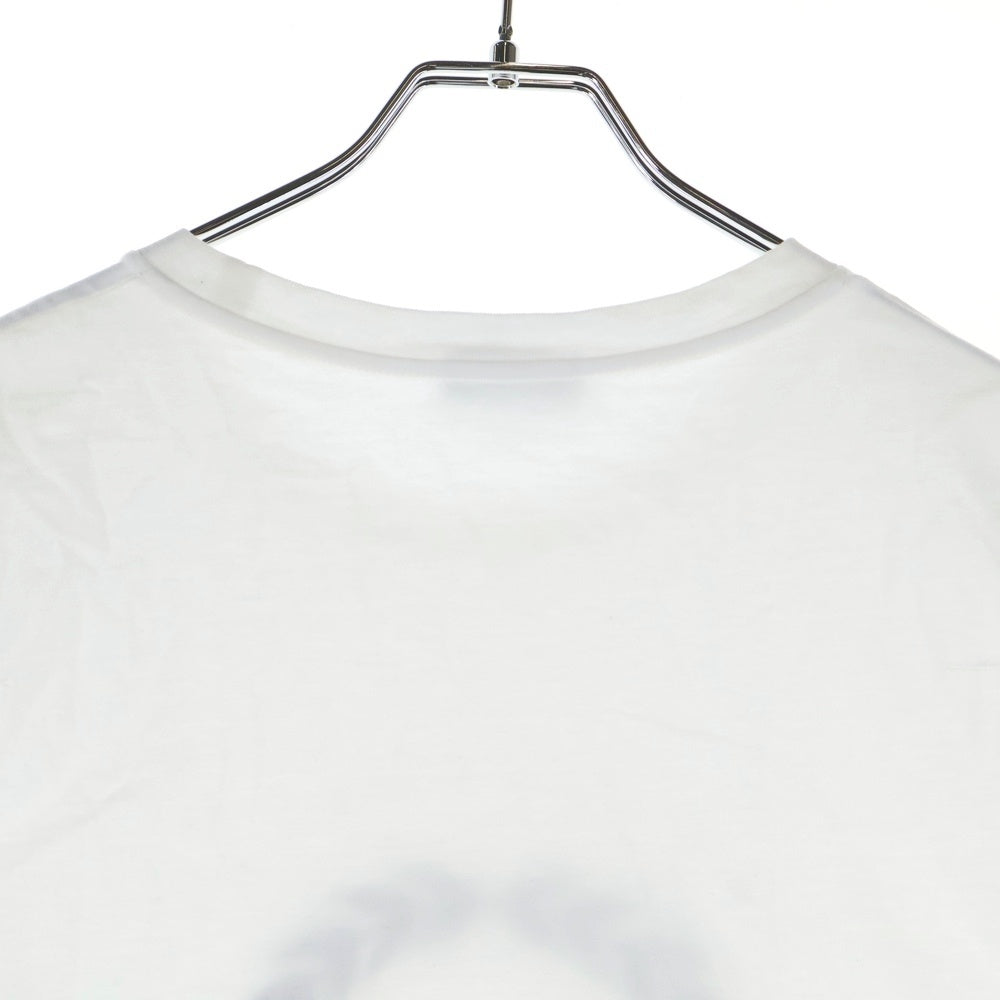 Dior HOMME(ディオールオム) 18SS LATE NIGHT SUMMER PARIS 863J621I4612 レイトナイトサマー クルーネック半袖Tシャツカットソー ホワイト