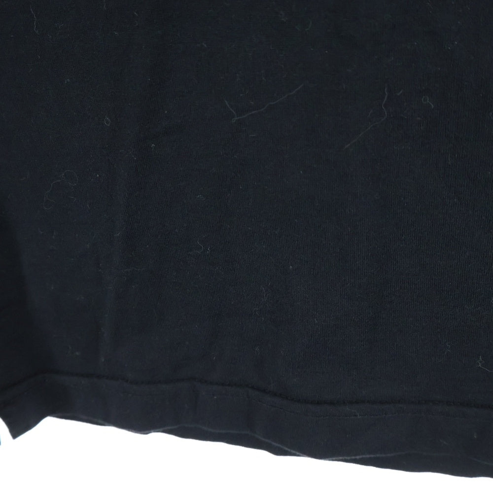 FENDI(フェンディ) 22SS Logo Patch Tee FY0894 A9RL フロントロゴパッチクルーネック半袖Tシャツカットソー ブラック