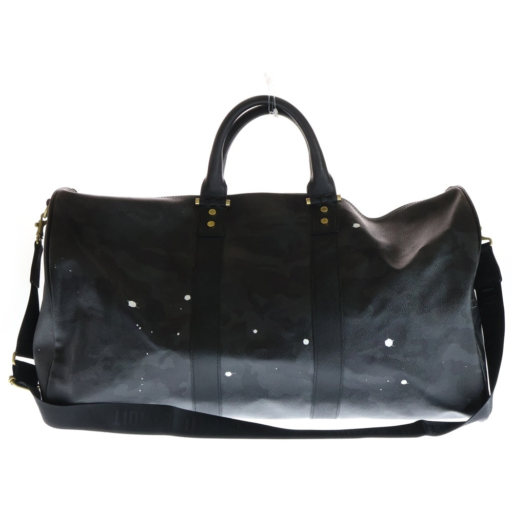 GENTIL BANDIT(ジャンティバンティ) ブラックカモ ボストンバッグ GB1996-BB-BCM ブラック