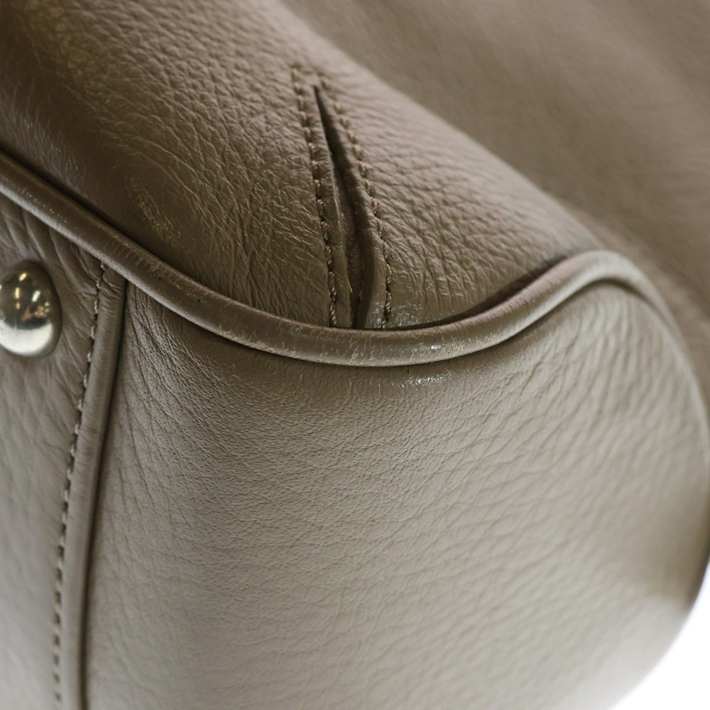 PELLE MORBIDA(ペッレ モルビダ) Maiden Voyage PMO-MB045 メイデン ボヤージュ シュリンクレザーブリーフケース ハンドバッグ ベージュ