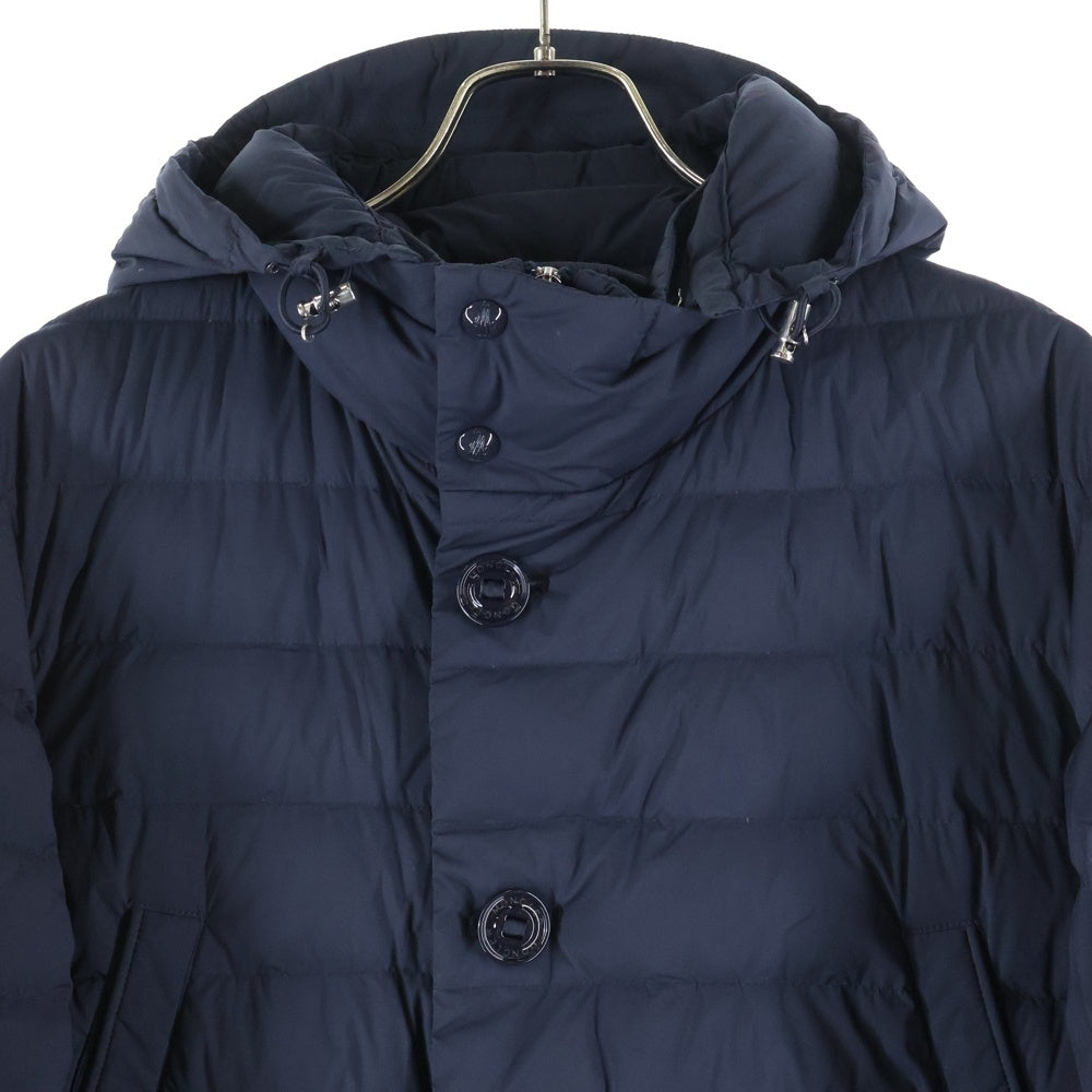 MONCLER(モンクレール) 20SS ARNAUD F10911C50100 アルノー 袖ロゴジップアップダウンジャケット ダウンコート ネイビー