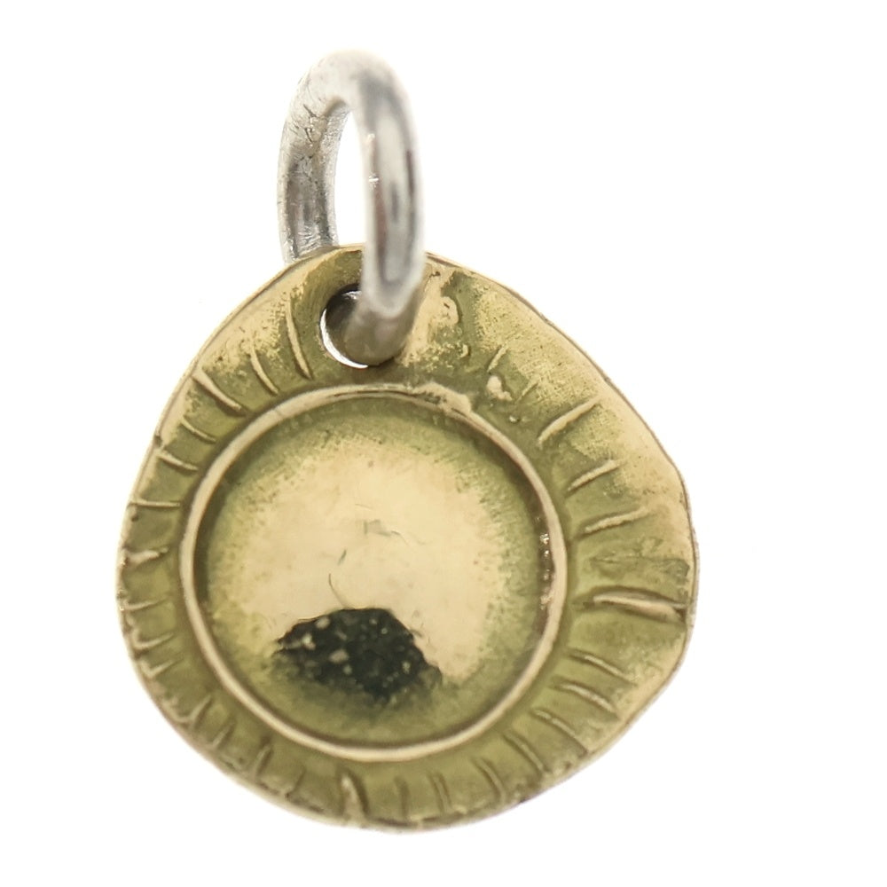 STUDIO T&Y(スタジオティーアンドワイ) K18 太陽ミニトップ ゴールド