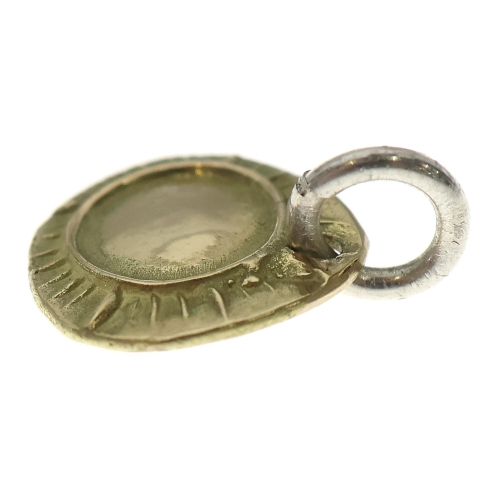 STUDIO T&Y(スタジオティーアンドワイ) K18 太陽ミニトップ ゴールド