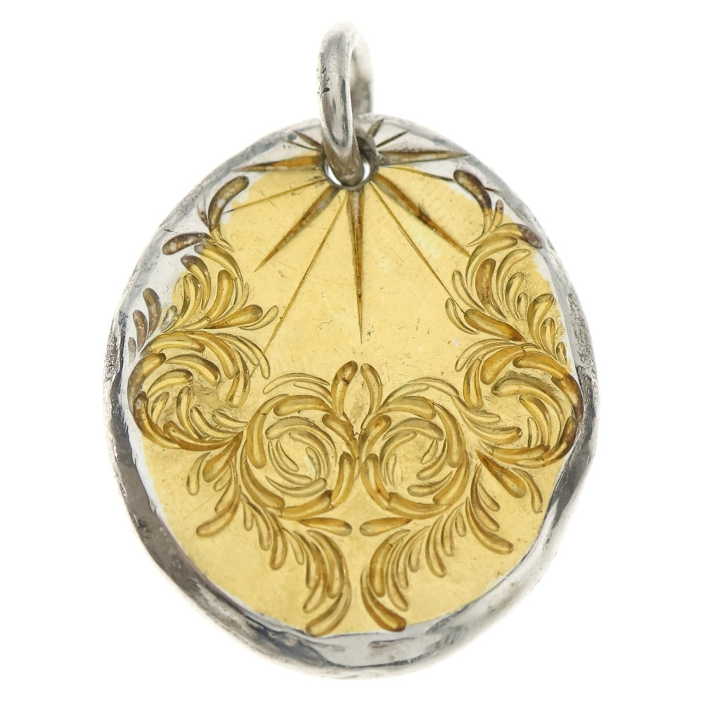 STUDIO T&Y(スタジオティーアンドワイ) NSC K24金貼り唐草メタル L シルバー/ゴールド