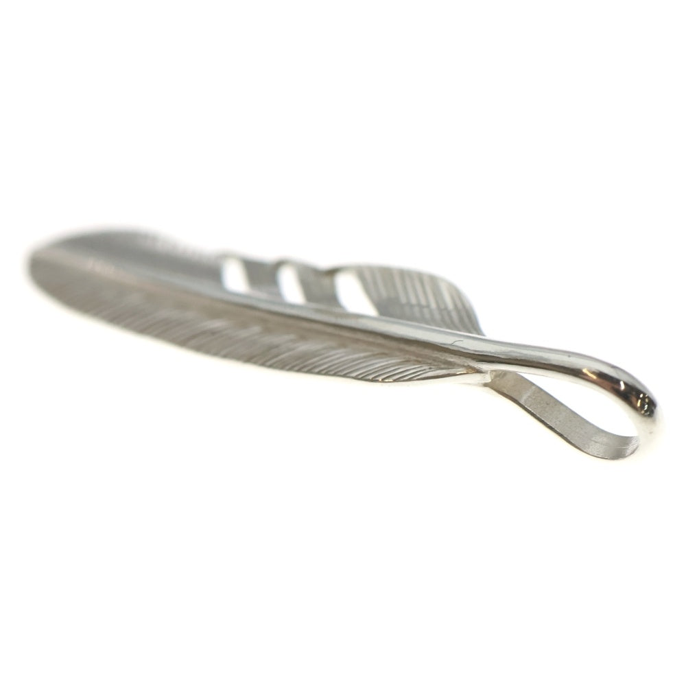 THE SUN(ザサン) 小フェザー L プレーン小フェザー 左向き シルバー