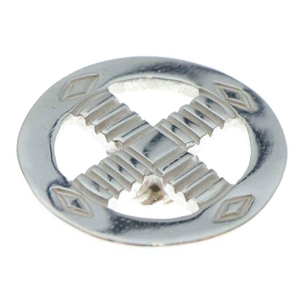 NO BRAND(ノーブランド) THE SUN (ザサン) 丸型銀縄BSターコイズ メディスンホイール 18mm シルバー/ライトブルー
