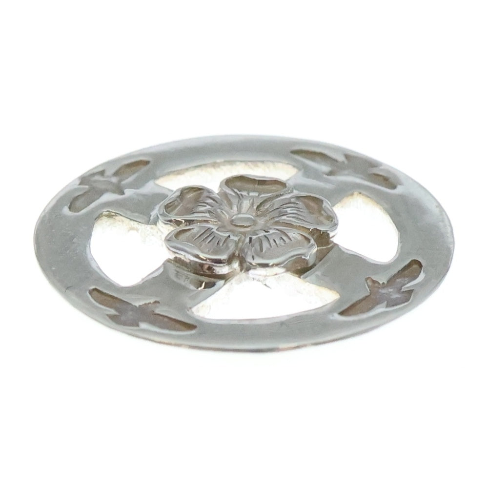 NO BRAND(ノーブランド) THE SUN (ザサン) シルバーフラワーポイントBS メディスンホイール 18mm シルバー