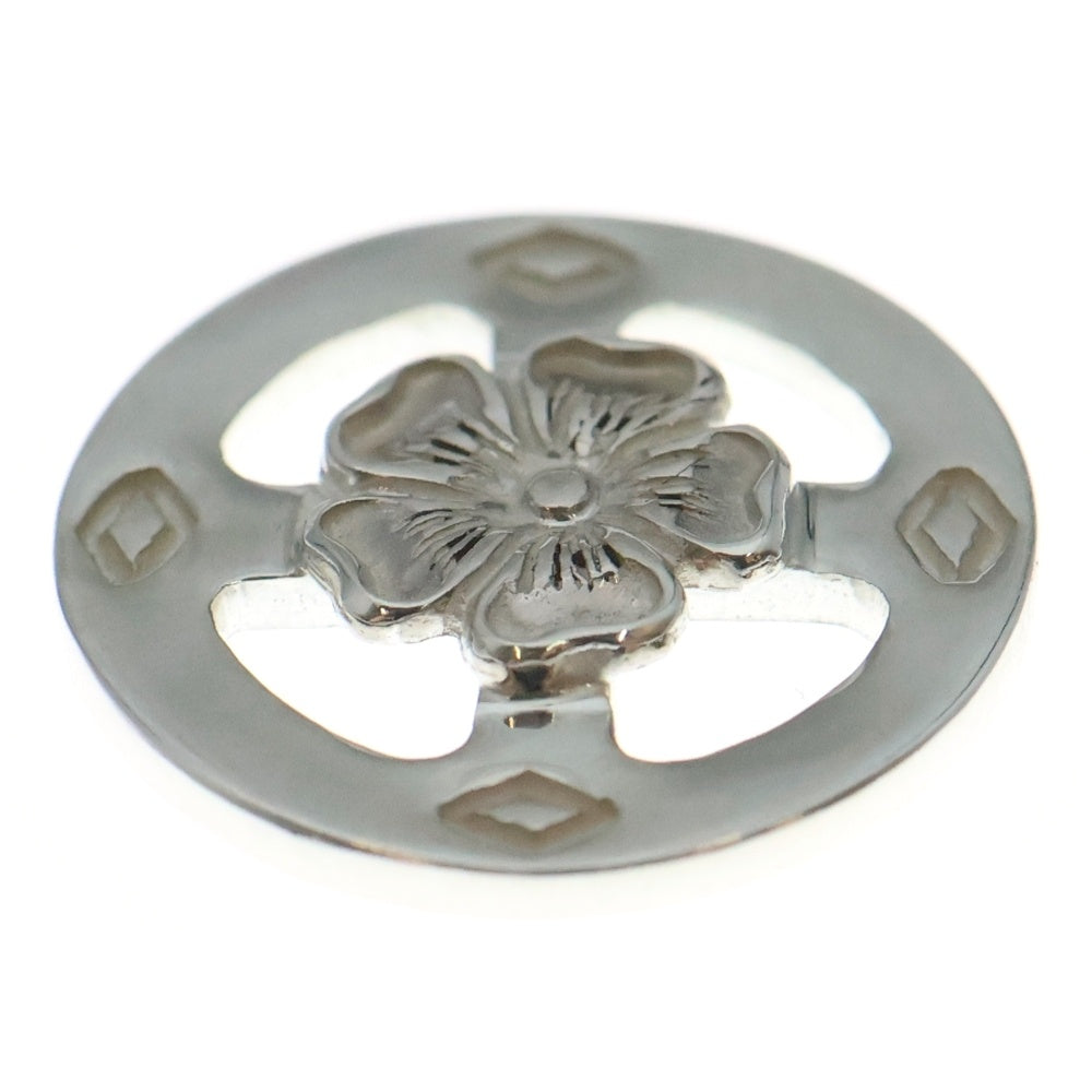 NO BRAND(ノーブランド) THE SUN (ザサン) シルバーフラワーポイント メディスンホイール 15mm シルバー