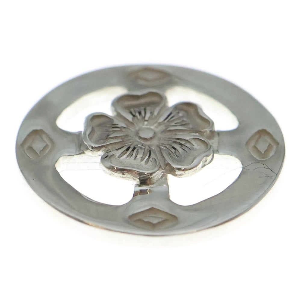 NO BRAND(ノーブランド) THE SUN (ザサン) シルバーフラワーポイント メディスンホイール 15mm シルバー