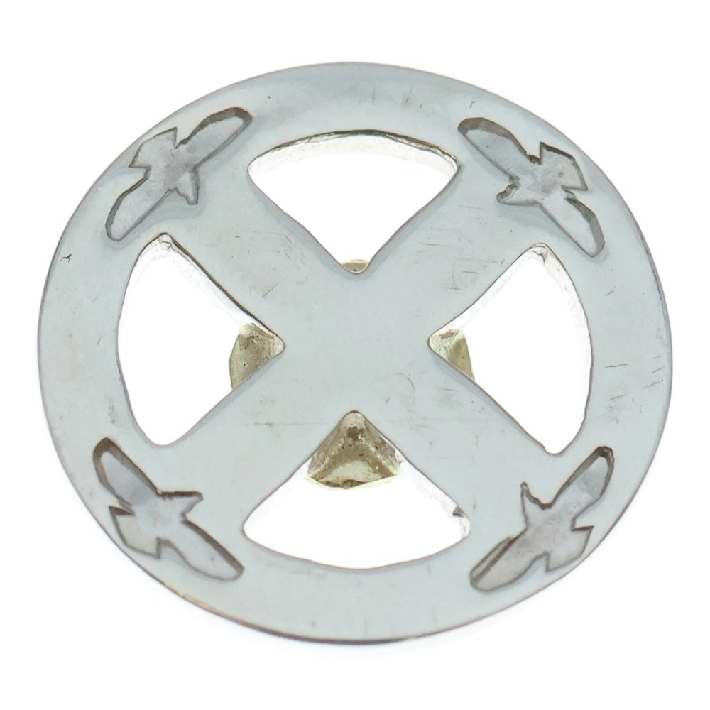 NO BRAND(ノーブランド) THE SUN (ザサン) K18イーグルポイント メディスンホイール 18mm シルバー/ゴールド